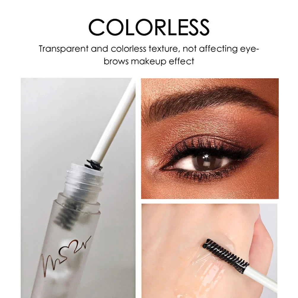 QIBEST Eyebrow Gel – Transparent, Waterproof, Sweat-Proof Styling & Repair Gel - Beauty & Beyond