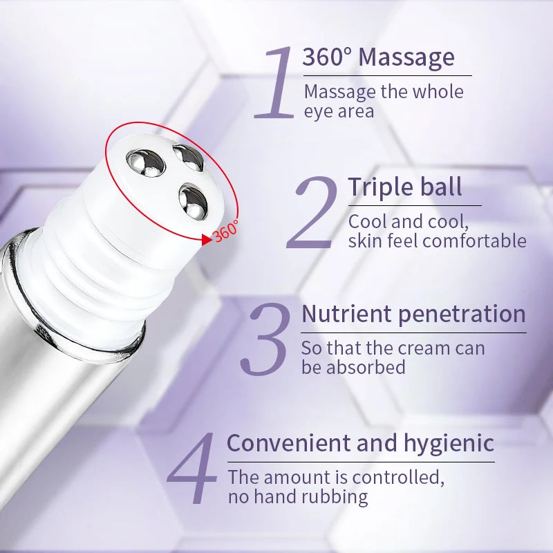 O'CHEAL Eye Cream Roller – Anti-Wrinkle & Dark Circles - Beauty & Beyond