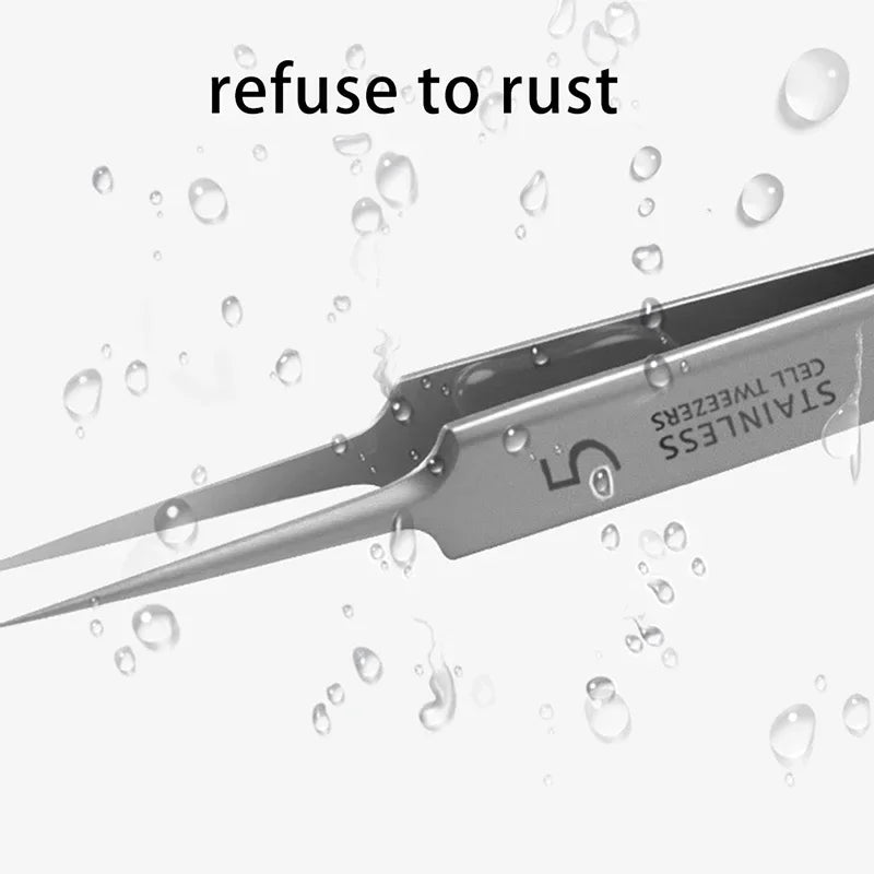 German Ultra-Fine No. 5 Blackhead & Pimple Remover - Acne Needle Tool, Beauty Tweezers - Beauty & Beyond