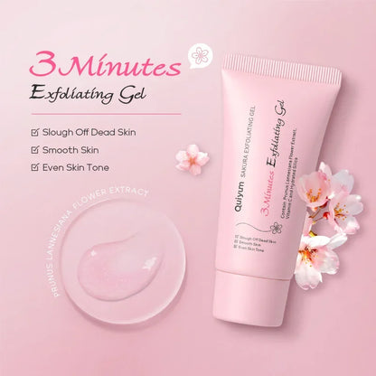Sakura Exfoliating Peeling Gel – Moisturizing & Nourishing Facial Scrub - Beauty & Beyond