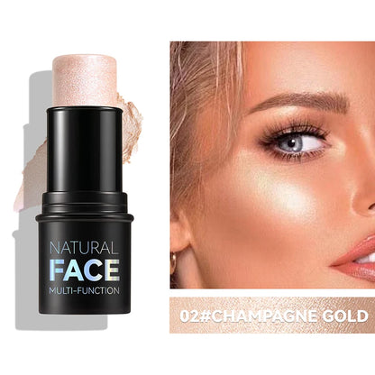 Face Pearl Stone Highlighter Stick – Lasting Contour, Shading & Stereoscopic Cheek Brightening! - Beauty & Beyond