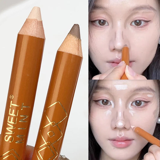 Double-ended Contouring Pen – Sculpt, Highlight & Correct for a Flawless 3D Face! - Beauty & Beyond